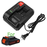 20V Lithium Battery Fast Charger For Black and Decker LBXR20 LBXR2020 LB2X4020