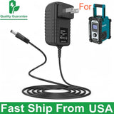 AC Adapter for makita charging radio xrm02
