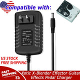 9V AC Adapter For Xotic X-Blender Effector Guitar Effects Pedal Power Supply PSU