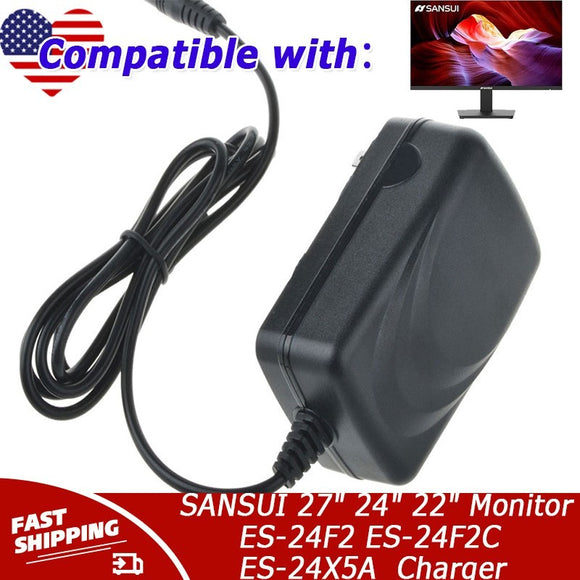 12V AC/DC Adapter for SANSUI 27