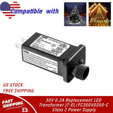 30V 0.2A Replacement LED Transformer JT-EL/FC300V0200-C Class 2 Power Supply