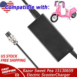 Replacement Charger For Razor Sweet Pea 15130659 Electric Scooter Power Supply