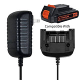 20V Charger for Black&Decker LBX20 LBXR20 LBX4020 LB2X4020 Lithium Battery