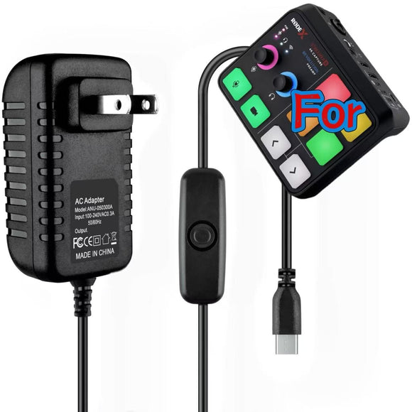 AC Adapter For Rode Streamer X Audio Interface Video Caputure Card