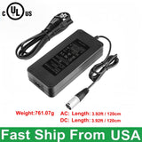 29V 5A XLR AC Adapter Charger For Hoveround Forerunner/MPV 4/MPV 5 Power Cord