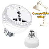 E26/E27 Light Socket Extender Lamp Bulb Extension Screw Base Converter Adapter
