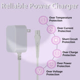 AC Adapter For Braun Epilator 9 7 5 9-720 9-300 9-890 9-030 9-880 5-810 5-620