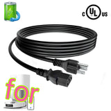UL 6ft Power Cable For DREAME L10s L60 Pro Ultra RLL82CE RLL56CE0 Vacuum