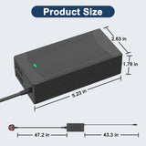 3PIN AC Charger For RIDSTAR Q20 Lite/Q20/Q20 Pro/H20/H20 Pro/H26 Pro/M
