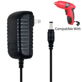 AC Charger for Hyper Tough AP00979J 4.8V Cordless Screwdriver 44216
