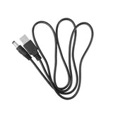 3Pack 0.25m USB 2.0 A Type Male to DC 5.5 x 2.1mm 5V Power Plug Connector Cable