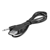 3ft Black USB DC Power Adapter Charger Cable Lead for Aroprank Wand Vibrator