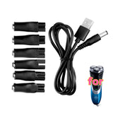 7 PCS Power Cord adapter for Norelco HQ8505 AT810/41 AT830 BT5210/42 BT7215/49