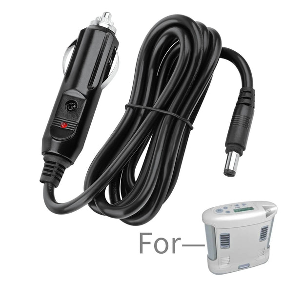 12V Car Power Cord for Inogen One G3 G4 IO-300 IO-400 BA-301 BA-306 Auto Charger