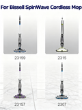 Charger for Bissell 23157 23159 2315A 1614563 SpinWave Cordless Hard Floor Mop