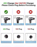 23V Charger For Black+Decker BHFEA420J BHFEA520J Cordless Stick Vacuum Adapter