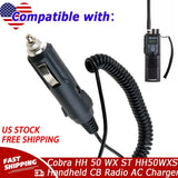 AC Power Adapter or Car Charger For Cobra HH 50 WX ST HH50WXST Handheld CB Radio