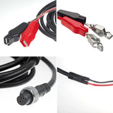 4Pcs 10Ft Fishing Reel Power Cord for Daiwa Tanacom 1000 750 500,Seaborg 500MJ