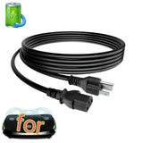 UL 6FT Power Cord For LifePro Rumblex 4D Vibration Plate Exercise Machine