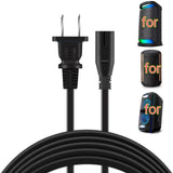 UL 5.9FT 2-Prong Power Cord Plug for Sony SRS-XP500 SRS-XP700 SRS-RA3000 XB72