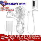 Charger For Ring Stick Up Cam Battery/2nd Gen & Ring Pan Tilt Stick Up Camera