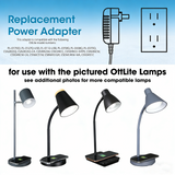 Adapter for OttLite PL-0170Qi, PL-0127Q-USB, PL-0112-USB, PL-0358Q, PL-0438Q
