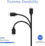 USB C Fast Charging Cord For TOZO T12 NC9 NC7 NC2 G1 A1 T12 Pro W1 W3 W8 PB2,3A