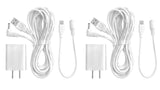 2-Pack Adapter for Plug-in 3rd Gen/2nd Gen&Ring Pan Tilt Stick Up Camera 13.1ft