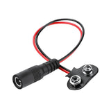 9v Battery Eliminator Kit Replace Your 9-Volt Batteries AC DC Adapter Converter