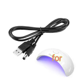 Cable Cord For MelodySusie Portable UV LED Nail Lamp Nail Dryer DR-601C/Art04