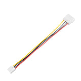 (2-Pack)4 Pin LP4 5.25 Molex to 3.5 Floppy Drive 4 Pin Female FDD Power Cable