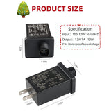12V 1A Inflatable Adapter Power For Outdoor Christmas Inflatable Decorations