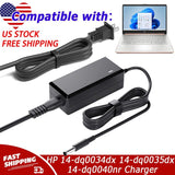 AC Adapter Charger For HP 14-dq0034dx 14-dq0035dx 14-dq0040nr Power Supply Cord