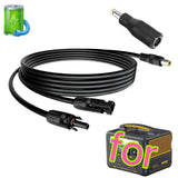 16.5Ft Solar Panel Cable DC5525 DC7909 Converter For Voteman 600X 1500X 1800X