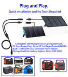 16.5Ft Solar to DC 8mm Adapter Extension Cable For Jackery/Anker/BLUETTI