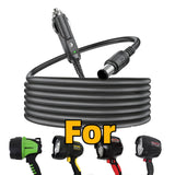 Car DC Adapter Charger For Brinkmann Qbeam LED night vision spotlight 12V