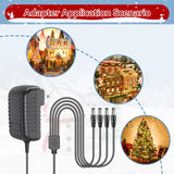AC Adapter for Lemax # 74707 4.5 Volt Spooky Town Accessory Switching Power Cord