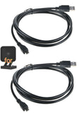 2PCS Micro USB Power Cable for Wyze Cam v3,Nest,Arlo Q 5.9FT
