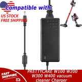 Replacment Adapter for PRETTYCARE W100 W200 W300 W400 vacuum cleaner