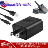 5V Charger for SportDOG Collar 425 Power Cord for SportDOG SD-425 SD-825 SD-425X