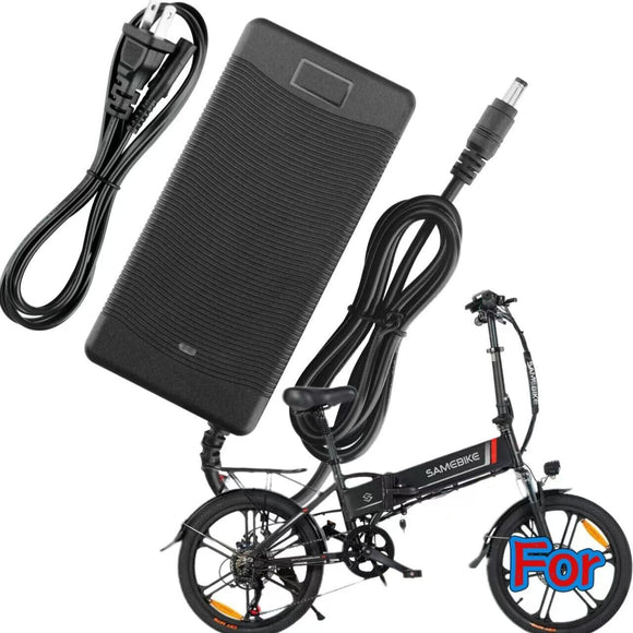 🚲AC Adapter for Samebike 20LVXD30-II Folding Electric Mini Bike