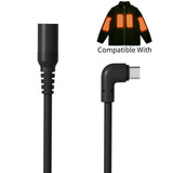 12V USB-C Step-Up Cable for Heated Jacket Milwaukee M12 Makita AEG Snap-on