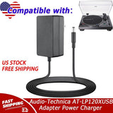 AC Adapter for Audio-Technica AT-LP120XUSB SV Direct Drive Turntable Analog