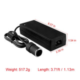 AC to DC Converter to 12V 10A Car Cigarette Lighter Adapter to Wall Plug