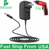 AC Charger For Bauer 1894F-B 4V Cordless Screwdriver 64313 Power Supply Charger