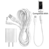 2PCS Power Cord for Ring Stick Up Cam Battery Plug-In 2nd/3rd Gen Pan Tilt