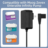Charger Power Adapter for Moog Zevex Enteralite Infinity Pump