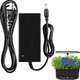 24V AC Adapter Charger For AeroGarden Bounty Basic 100911-BLK Indoor Garden