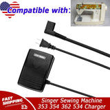Singer Foot Pedal and Power Cord for Singer Sewing Machine 353 354 362 534 543