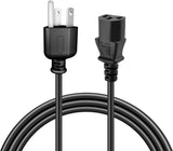 5ft AC Power Cord Cable for PG-1500 Smokeless Electric Grill 3-Prong Wire Lead